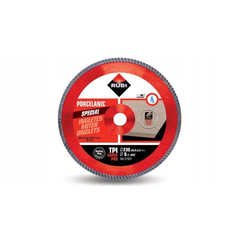 RUBI Tarcza diamentowa TPI 230 SUPERPRO