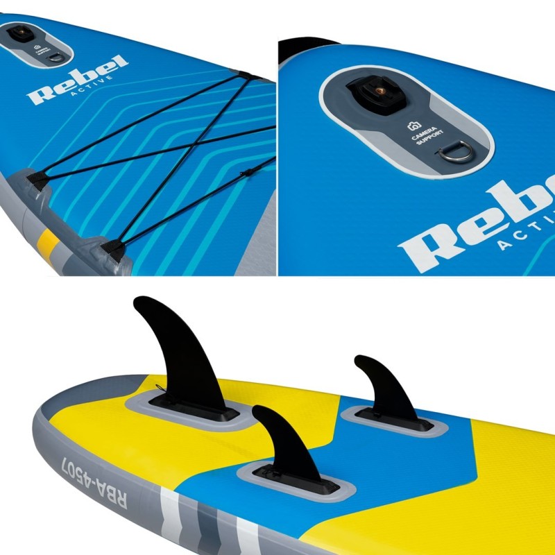 Deska SUP REBEL ACTIVE RBA-4507 - niebieska Deska SUP REBEL ACTIVE RBA-4507 - niebieska