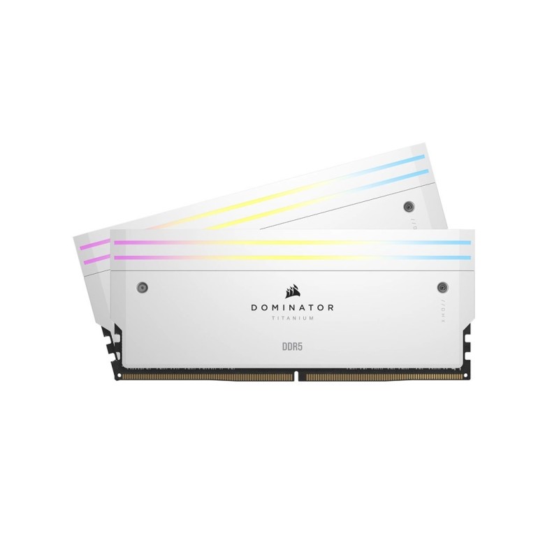 Corsair Dominator Titanium CMP32GX5M2X6600C32W moduł pamięci 32 GB 2 x 16 GB DDR5 6600 MHz Corsair Dominator Titanium CMP32GX5M2X6600C32W moduł pamięci 32 GB 2 x 16 GB DDR5 6600 MHz