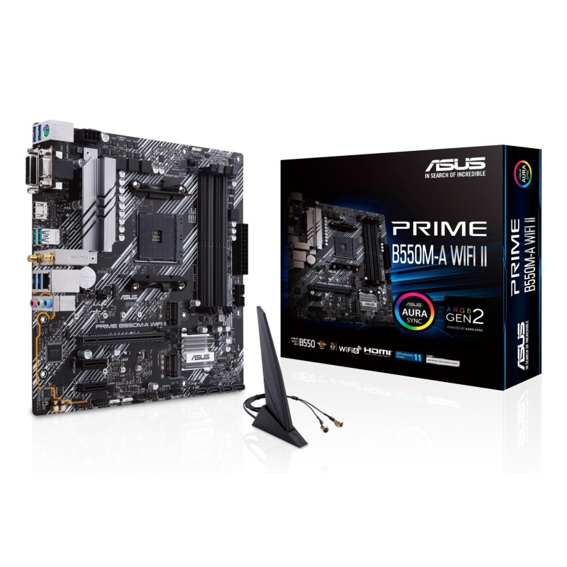 Płyta główna ASUS PRIME B550M-A WIFI II Płyta główna ASUS PRIME B550M-A WIFI II