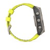 Zegarek sportowy Garmin Fenix 8 Solar Sapphire Titanium Amp 51 mm Yellow/Graphite