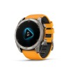 Zegarek Garmin Fenix 8 AMOLED Sapphire Titanium Spark Orange