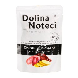 DOLINA NOTECI Premium Danie z Kaczki z ziemniakami - mokra karma dla psów dorosłych małych ras - 100g