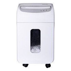 Niszczarka Activejet ASH-1602M, P-5, 28 l, ścinki 2x14 mm, 16 kartek, biała