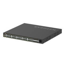 NETGEAR GSM4248PX-100EUS switch zarządzalny L2/L3/L4 Gigabit Ethernet (10/100/1000) obsługa PoE Czarny