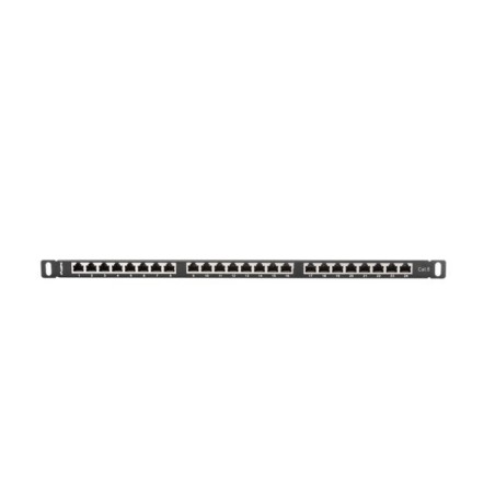 Patch panel Lanberg PPS6-0024-B (0.5U kat. 6)