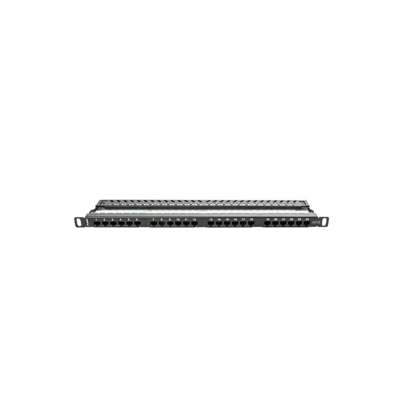 Lanberg PPU5-0024-B panel krosowniczy 0.5U Lanberg PPU5-0024-B panel krosowniczy 0.5U