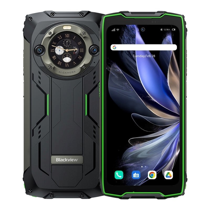 Smartfon Blackview BV9300 Pro zielony 15080 mAh 12/256 Smartfon Blackview BV9300 Pro zielony 15080 mAh 12/256