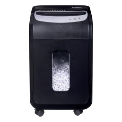 Niszczarka Activejet ASH-2502C, P-4, 28 l, ścinki 4x40 mm, 25 kartek, czarna