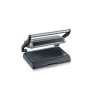 SEVERIN GRILL KONTAKTOWY STAL, SZARY, WANIENKA NA TŁUSZCZ, WĄSKI DESIGN, POWŁOKA NIEPRZYWIERAJĄCA, MOC 800W KG 2394