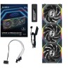 Lian Li UNI FAN SL Wireless LCD 120 Reverse Blade Obudowa komputera Wentylator 12 cm Czarny 3 szt.