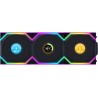 Lian Li UNI FAN SL Wireless LCD 120 Reverse Blade Obudowa komputera Wentylator 12 cm Czarny 3 szt.
