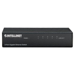 Switch 5x RJ45 Gigabit, metal, desktop
