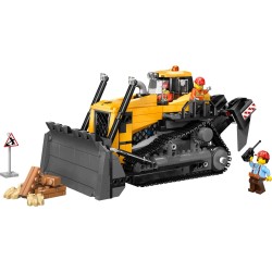 LEGO CITY 60466 BIG VEHICLES YELLOW BULLDOZER WITH FRONT LOADER