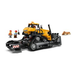 LEGO CITY 60466 BIG VEHICLES YELLOW BULLDOZER WITH FRONT LOADER