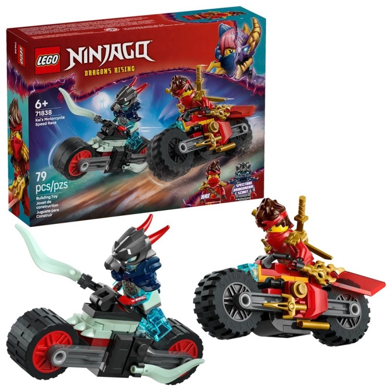 LEGO NINJAGO 71838 KAI'S MOTORCYCLE SPEED RACE LEGO NINJAGO 71838 KAI'S MOTORCYCLE SPEED RACE