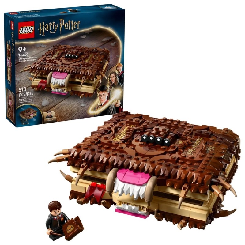 LEGO HARRY POTTER 76449 CHOMPING MONSTER BOOK OF MONSTERS LEGO HARRY POTTER 76449 CHOMPING MONSTER BOOK OF MONSTERS