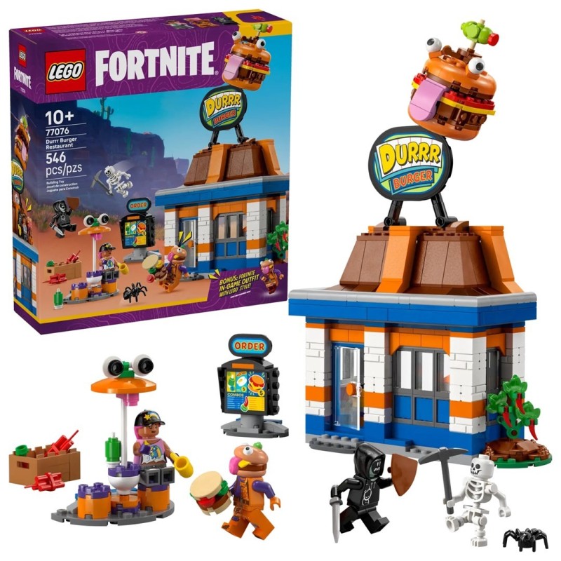 LEGO FORTNITE 77076 DURRR BURGER RESTAURANT LEGO FORTNITE 77076 DURRR BURGER RESTAURANT