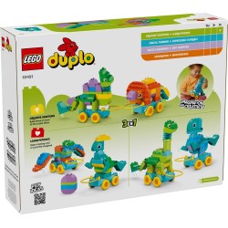 LEGO DUPLO 3IN1 10451 DINOSAURS ON WHEELS