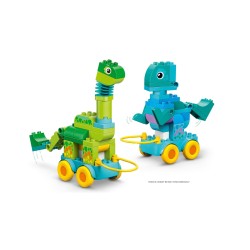 LEGO DUPLO 10451 3w1 Dinozaury na kółkach