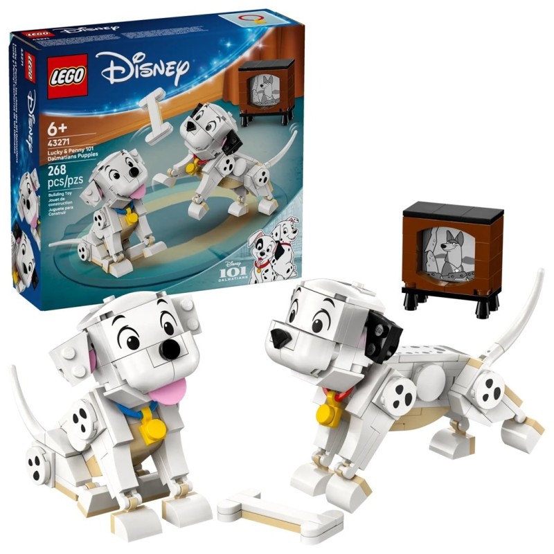 LEGO DISNEY 43271 CLASSIC LUCKY & PENNY 101 DALMATIANS PUPPIES LEGO DISNEY 43271 CLASSIC LUCKY & PENNY 101 DALMATIANS PUPPIES