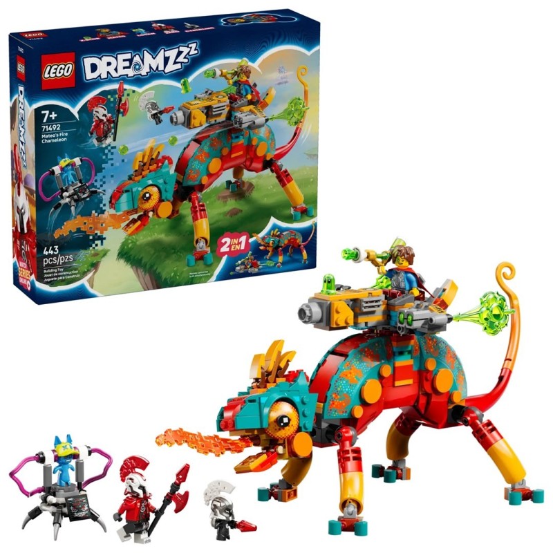 LEGO DREAMZZZ 71492 MATEO'S FIRE CHAMELEON LEGO DREAMZZZ 71492 MATEO'S FIRE CHAMELEON