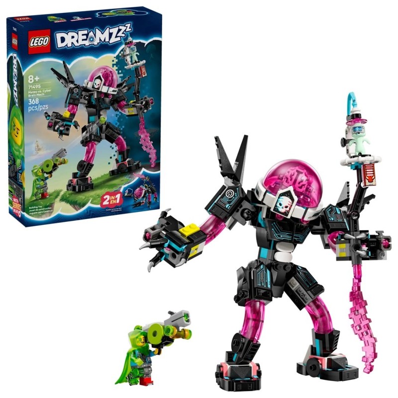 LEGO DREAMZZZ 71495 MATEO VS. CYBER BRAIN MECH LEGO DREAMZZZ 71495 MATEO VS. CYBER BRAIN MECH