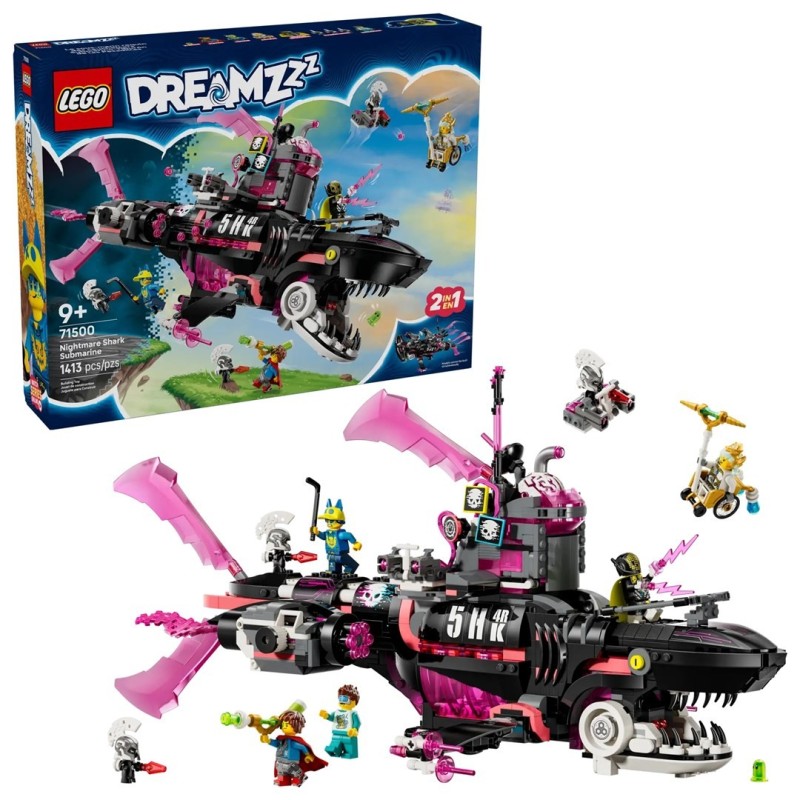 LEGO DREAMZzz 71500 Koszmarny Rekinokręt podwodny