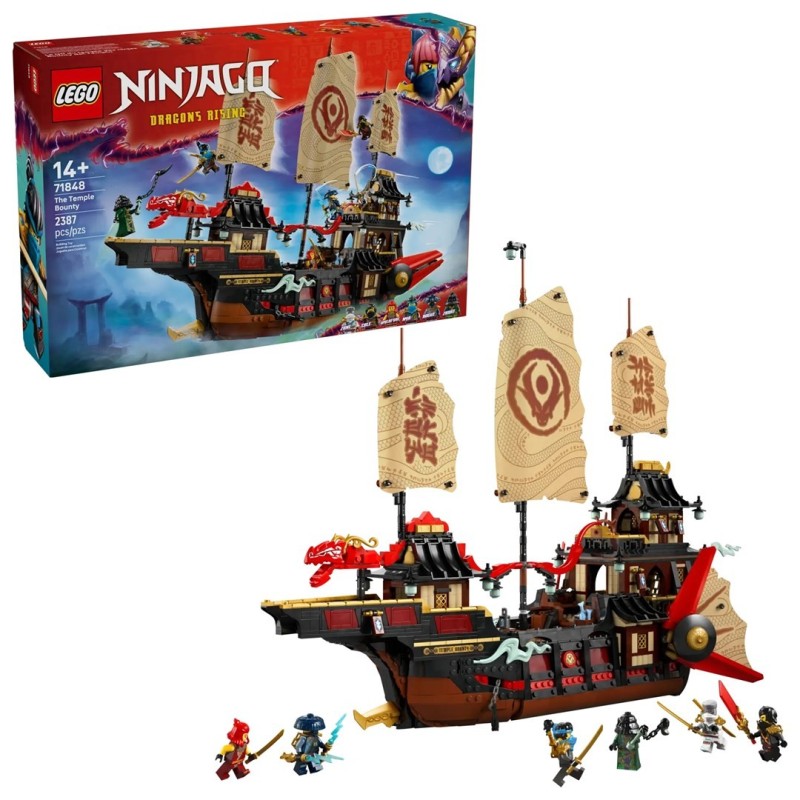 LEGO NINJAGO 71848 THE TEMPLE BOUNTY LEGO NINJAGO 71848 THE TEMPLE BOUNTY