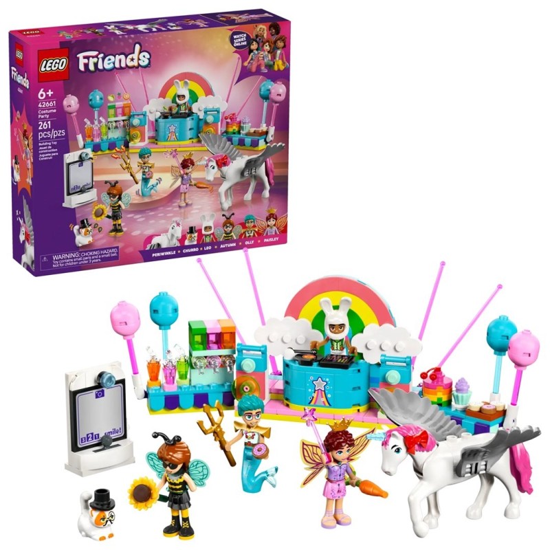 LEGO FRIENDS 42661 COSTUME PLEGO ARTY WITH UNICORN & FAIRY LEGO FRIENDS 42661 COSTUME PLEGO ARTY WITH UNICORN & FAIRY