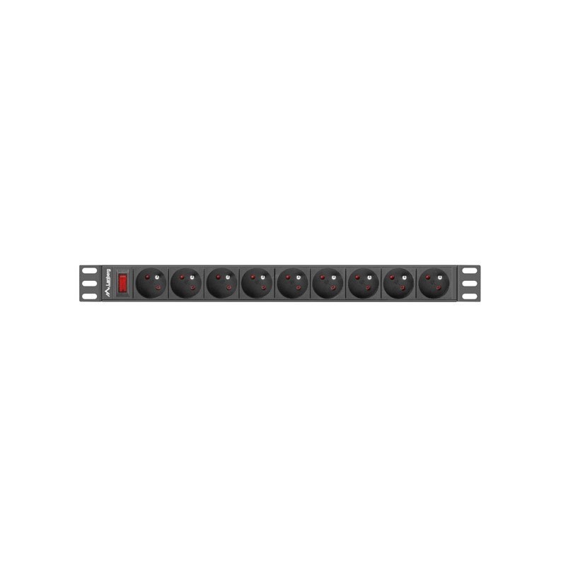LANBERG LISTWA ZASILAJĄCA RACK 19" (1U, 16A, 9X 230V PL) LANBERG LISTWA ZASILAJĄCA RACK 19" (1U, 16A, 9X 230V PL)