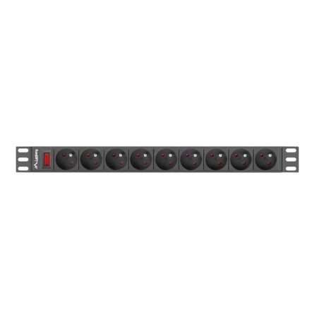 LANBERG LISTWA ZASILAJĄCA RACK 19" (1U, 16A, 9X 230V PL)