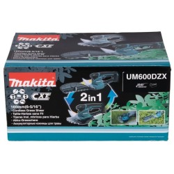 Makita UM600DZX akumulatorowe nożyce do trawy Czarny, Niebieski 12 V