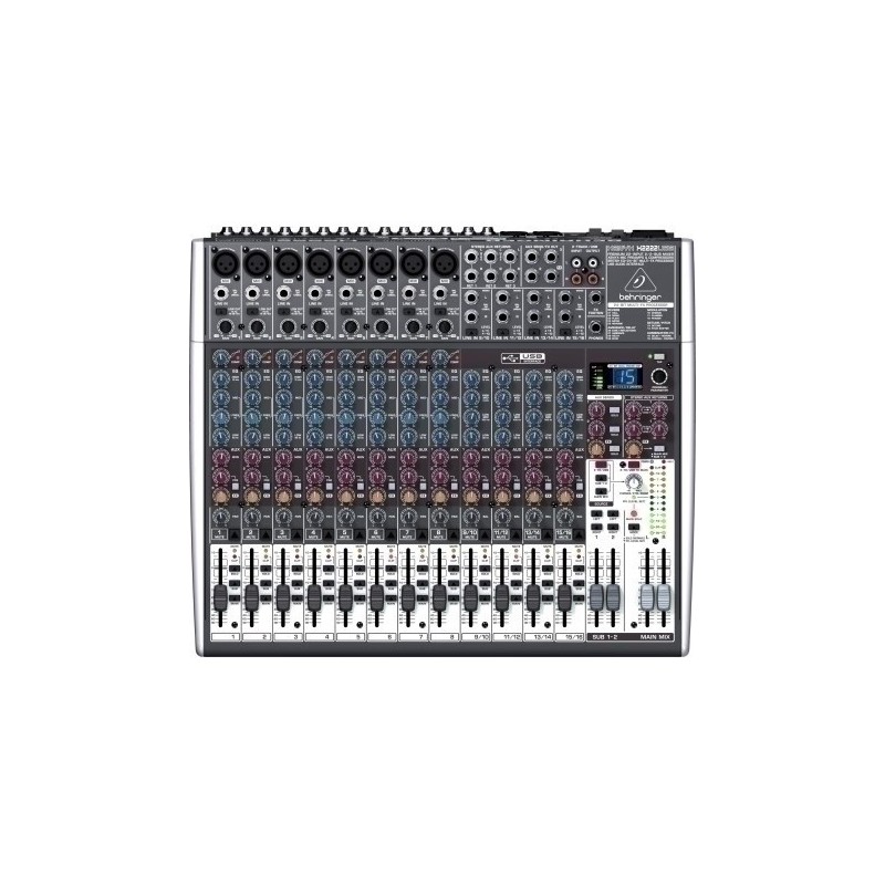 Behringer XENYX X2222USB 22 kan. Behringer XENYX X2222USB 22 kan.