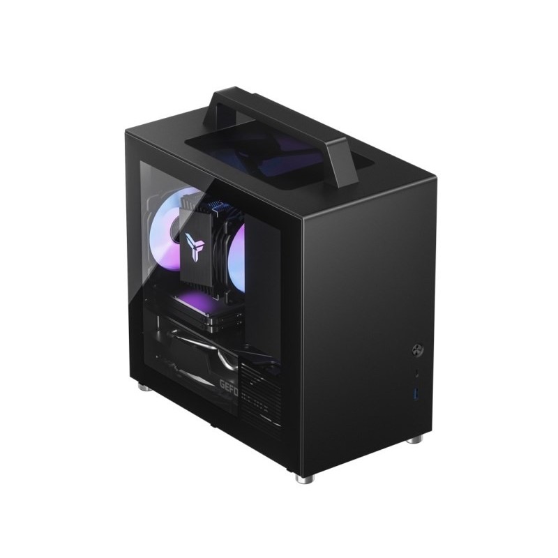 Obudowa Jonsbo T8 PLUS Mini-ITX, szkło hartowane - czarna Obudowa Jonsbo T8 PLUS Mini-ITX, szkło hartowane - czarna
