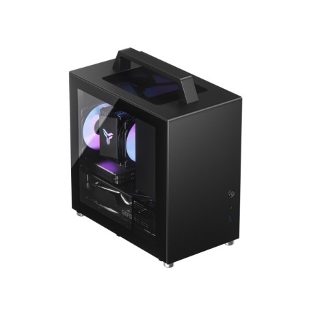 Obudowa Jonsbo T8 PLUS Mini-ITX, szkło hartowane - czarna