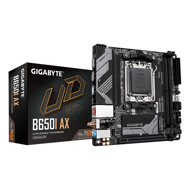 MB AMD B650 SAM5 MITX/B650I AX GIGABYTE MB AMD B650 SAM5 MITX/B650I AX GIGABYTE