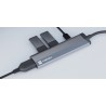 NATEC Fowler Slim Przewodowa USB 3.2 Gen 1 (3.1 Gen 1) Type-C Czarny, Chrom
