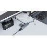 NATEC Fowler Slim Przewodowa USB 3.2 Gen 1 (3.1 Gen 1) Type-C Czarny, Chrom