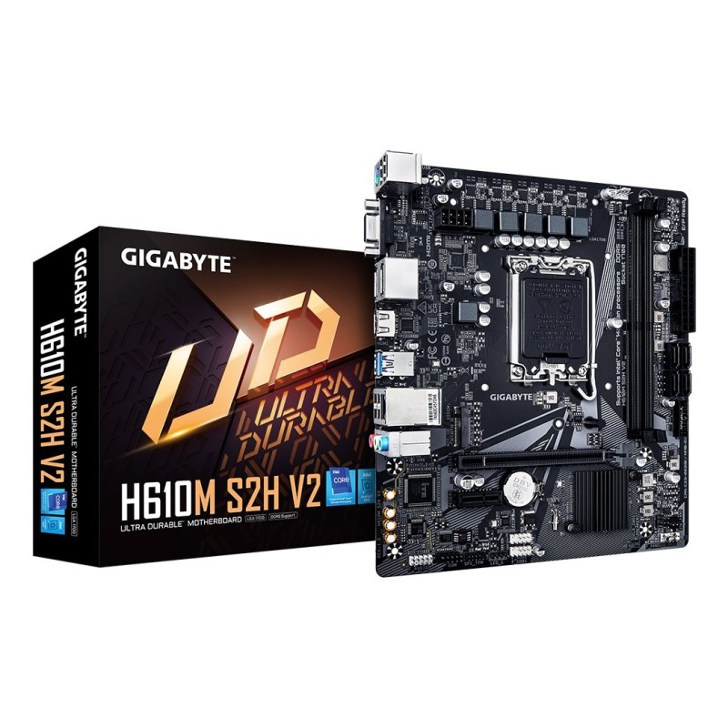 GIGABYTE H610M S2H V2 płyta główna Intel H610 Express LGA 1700 micro ATX