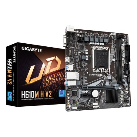 GIGABYTE H610M H V2 płyta główna Intel H610 Express LGA 1700 micro ATX