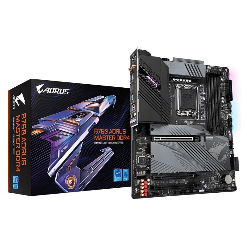 Płyta główna Gigabyte B760 AORUS MASTER DDR4 1.0 Płyta główna Gigabyte B760 AORUS MASTER DDR4 1.0