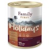 FAMILY FIRST Holidays Adult Jagnięcina, wołowina, ziemniaki - mokra karma dla psa - 800 g