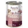 FAMILY FIRST Holidays Junior Kurczak, królik, jabłko - mokra karma dla psa - 400 g