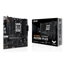 ASUS TUF GAMING A620M-PLUS AMD A620 Gniazdo AM5 micro ATX