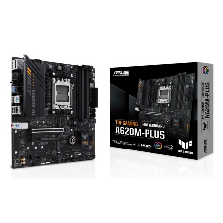ASUS TUF GAMING A620M-PLUS AMD A620 Gniazdo AM5 micro ATX