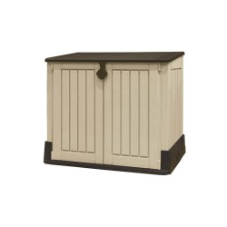 KETER skrzynia ogrodowa-balkonowa MIDI beżowo-brązowa 132x71,5x113,5 cm