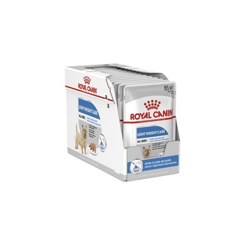 ROYAL CANIN CCN LIGHT WEIGHT CARE LOAF - mokra karma dla psa dorosłego - 12x85g