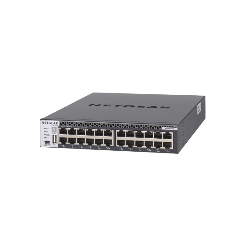 NETGEAR M4300-24X switch zarządzalny L3 10G Ethernet (100/1000/10000) 1U Czarny NETGEAR M4300-24X switch zarządzalny L3 10G Ethernet (100/1000/10000) 1U Czarny