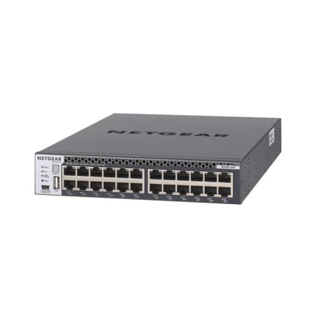 NETGEAR M4300-24X switch zarządzalny L3 10G Ethernet (100/1000/10000) 1U Czarny